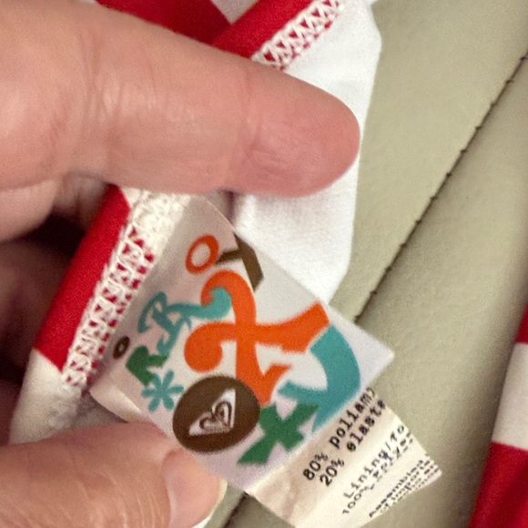 Split Bikini Top and Roxy Top Large - Picture 4 of 5